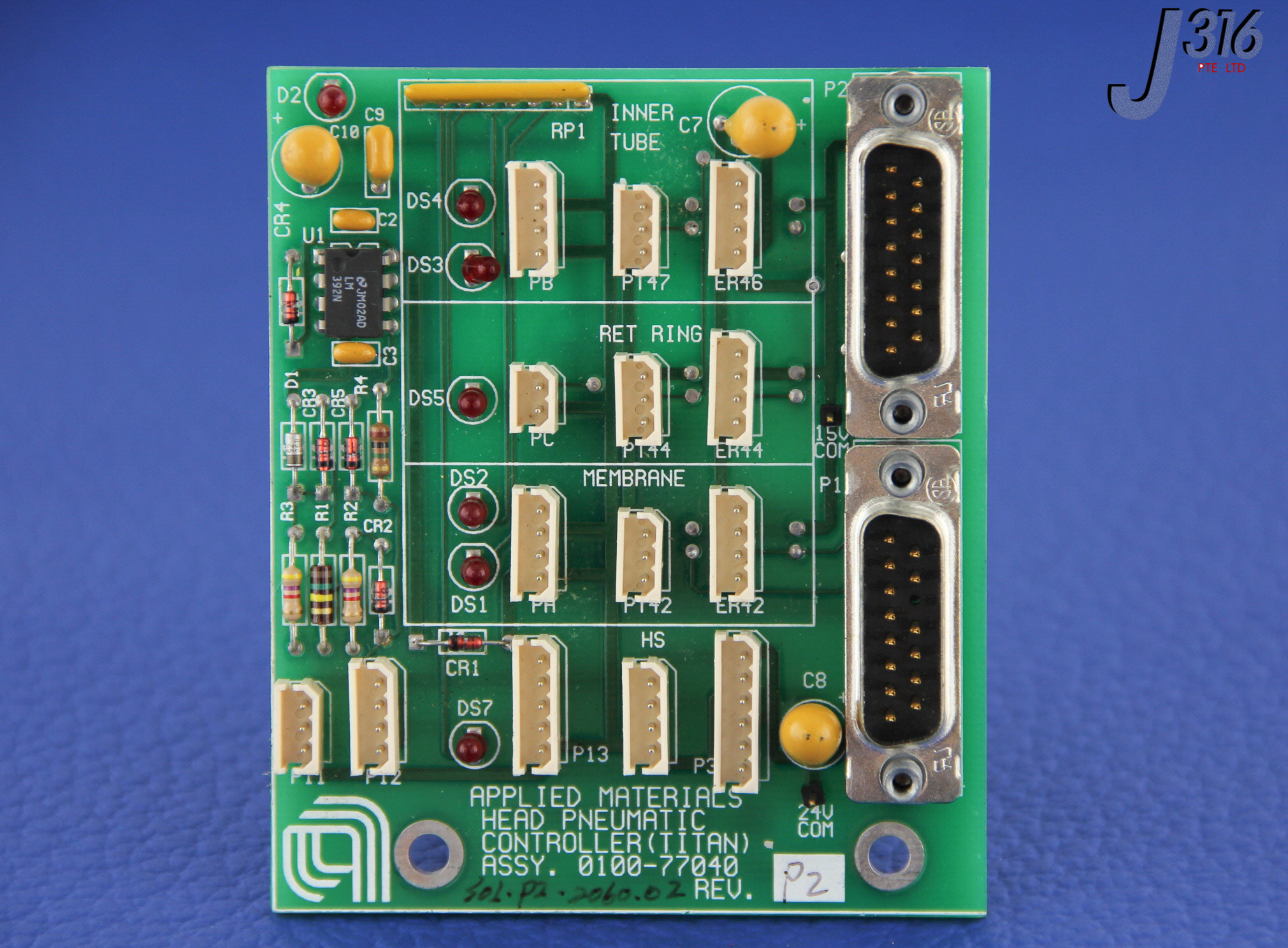 vintage an・an no.3 5208 APPLIED MATERIALS PCB - HEAD PNEUMATIC CONTROLLER BD (TITAN